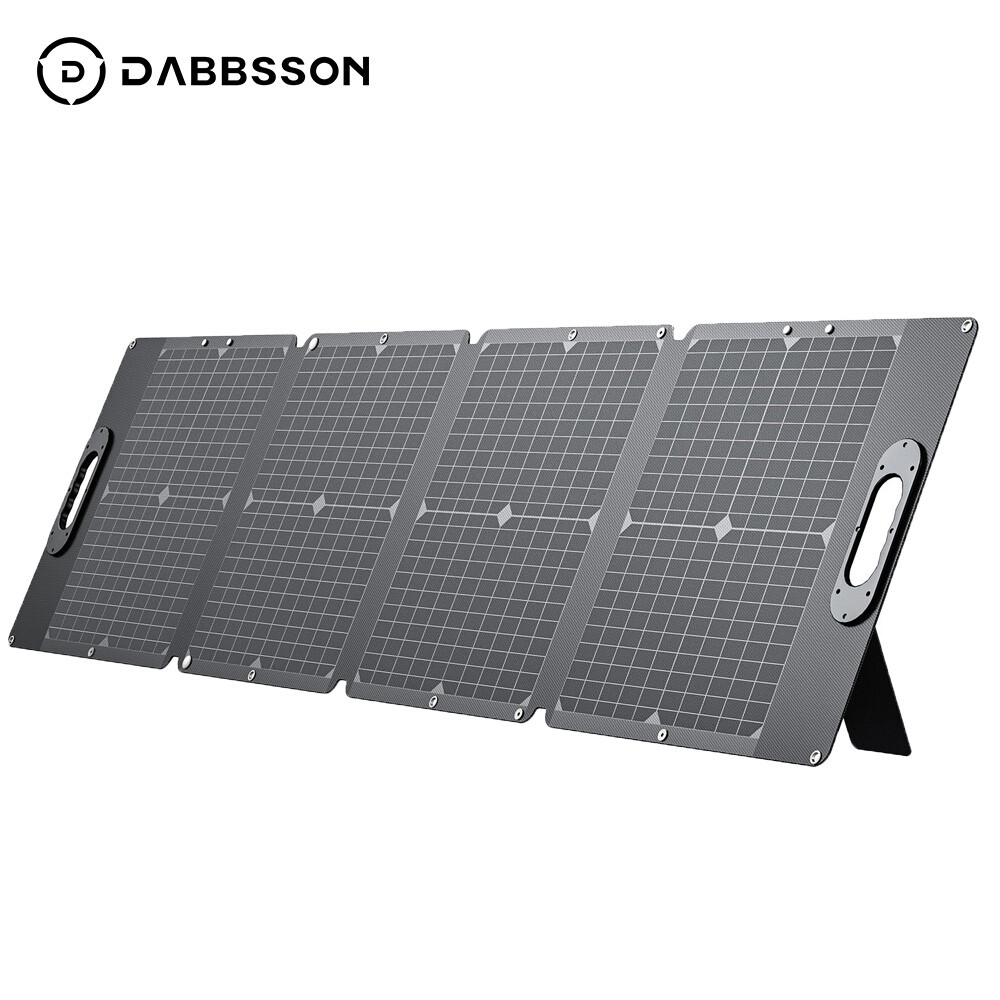 Dabbsson 1000L 1008Wh Portable Power Station 1200W Generator w/120W Solar Panel