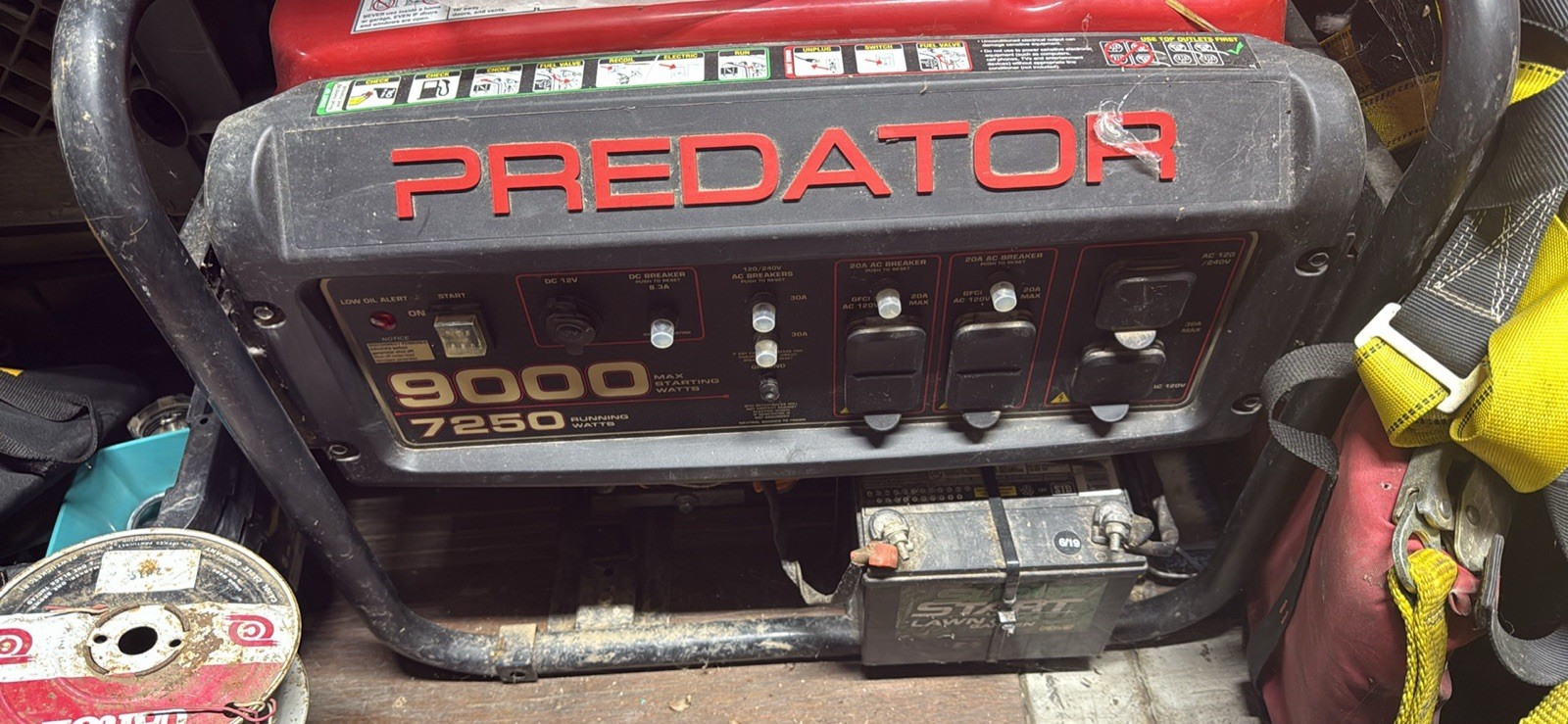 Predator 9000 Watt Gas Powered Generator(LOCAL PICK ONLY)no Shipping Available!!