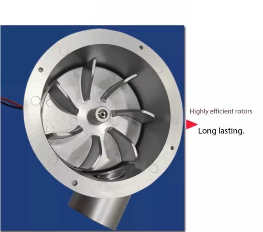 12V/24V Turbine-Type Small Hydropower Generator, DC Permanent Magnet Brushless