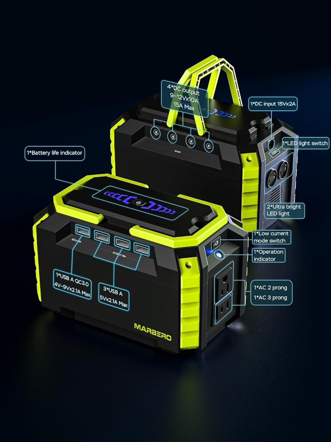 Portable Power Station 150Wh ‎M270/100W/150WH, M270 150WH 100W