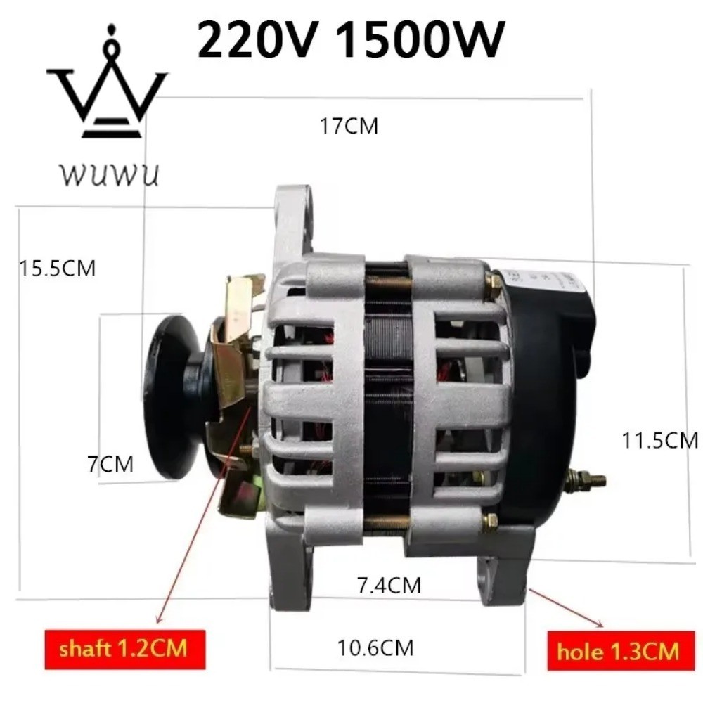 220V Permanent Magnet Brushless Constant Voltage Copper Wire Core Alternator