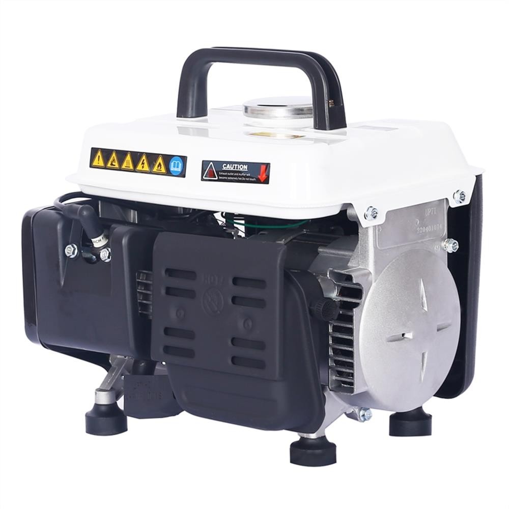 Portable 900W Gas Generator 71cc Engine / Low Noise Home Outdoor Use