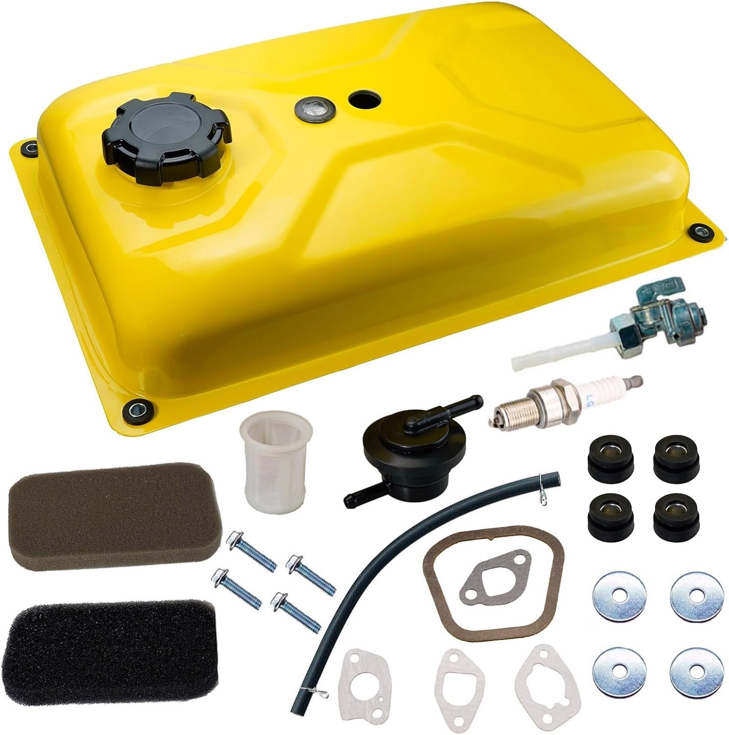 Complete Metal Fuel Tank with Accessories for Champion Generators 7200-12500