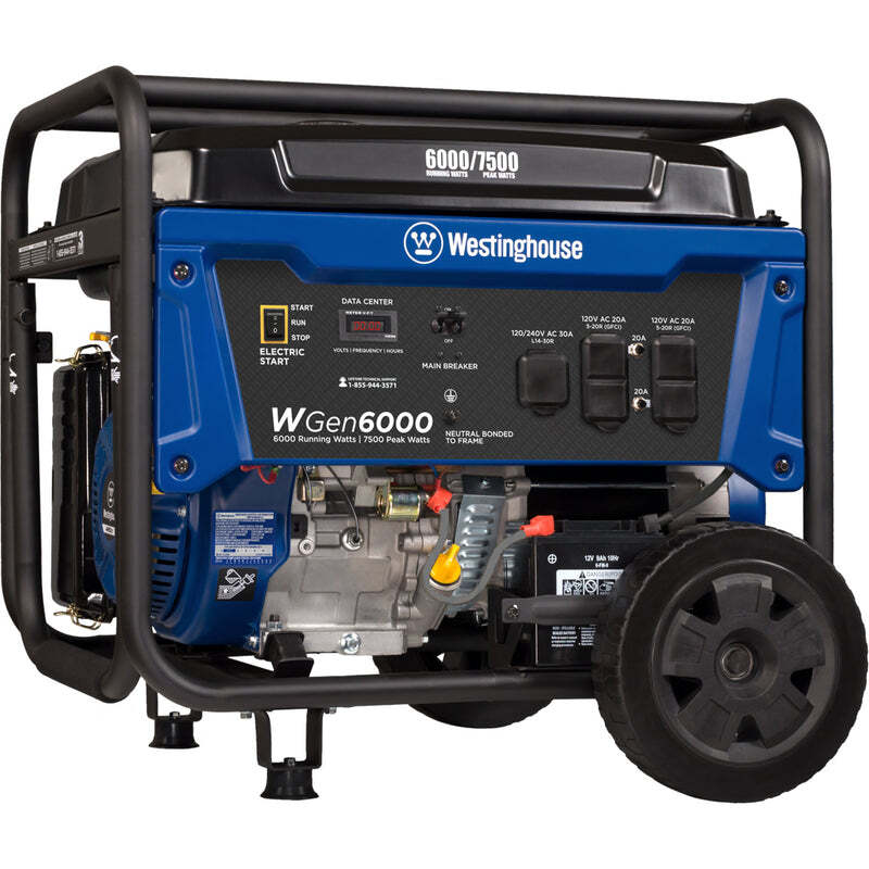 Open Box Westinghouse Generator Model WGen6000
