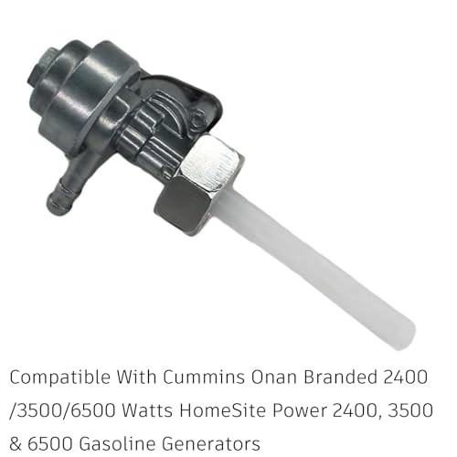 Compatible with Replacement Parts For Petcock Fuel Tank Valve For Cummins Onan