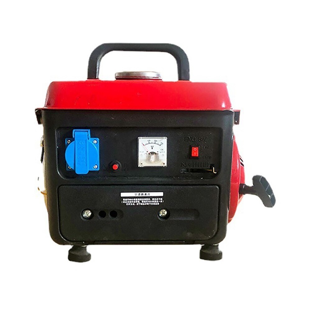 Small Gasoline Generator Home Mini Single-Phase Inverter Power Generator 650W