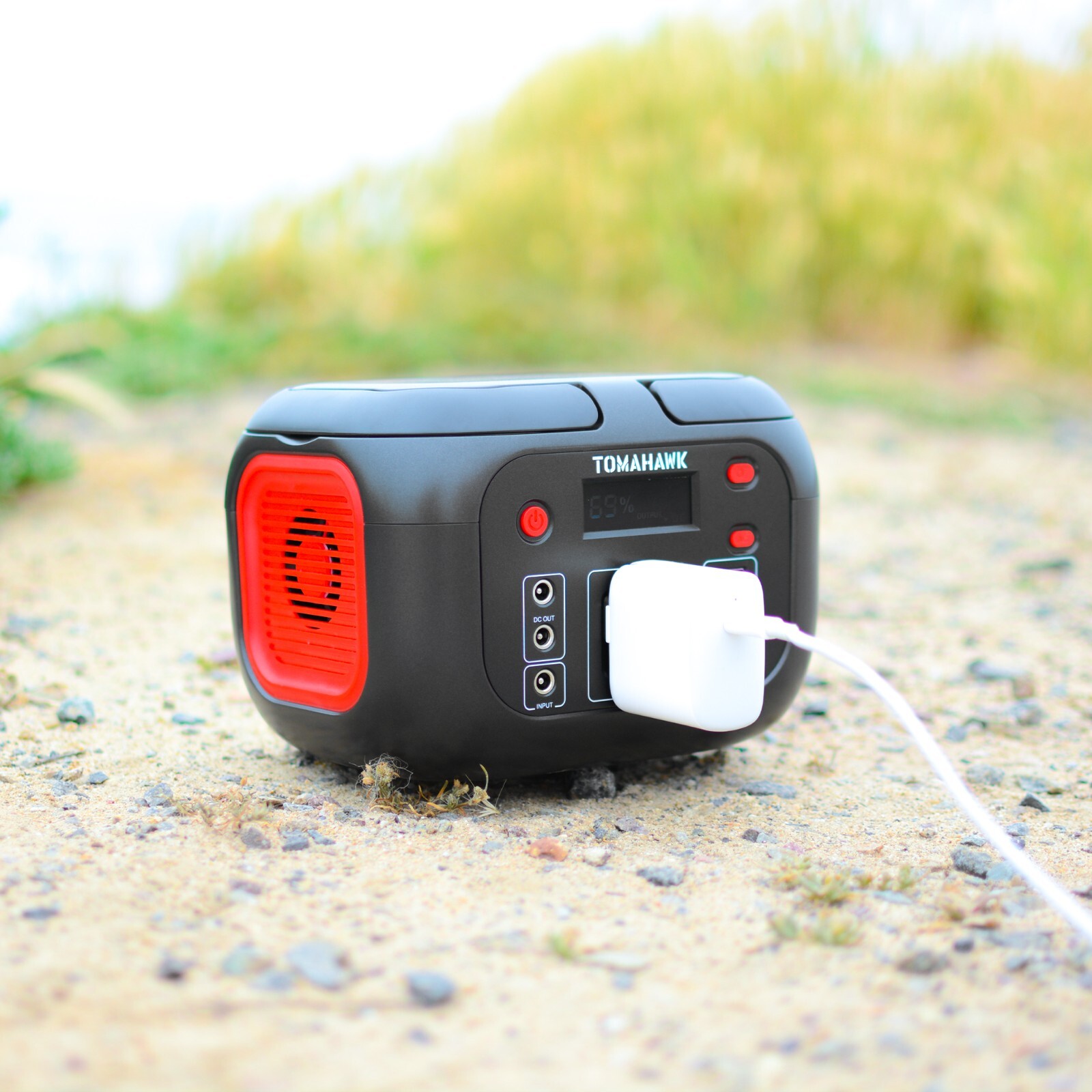 Tomahawk Portable Power Station, 155Wh 200W 4-Port Backup Lithium Battery