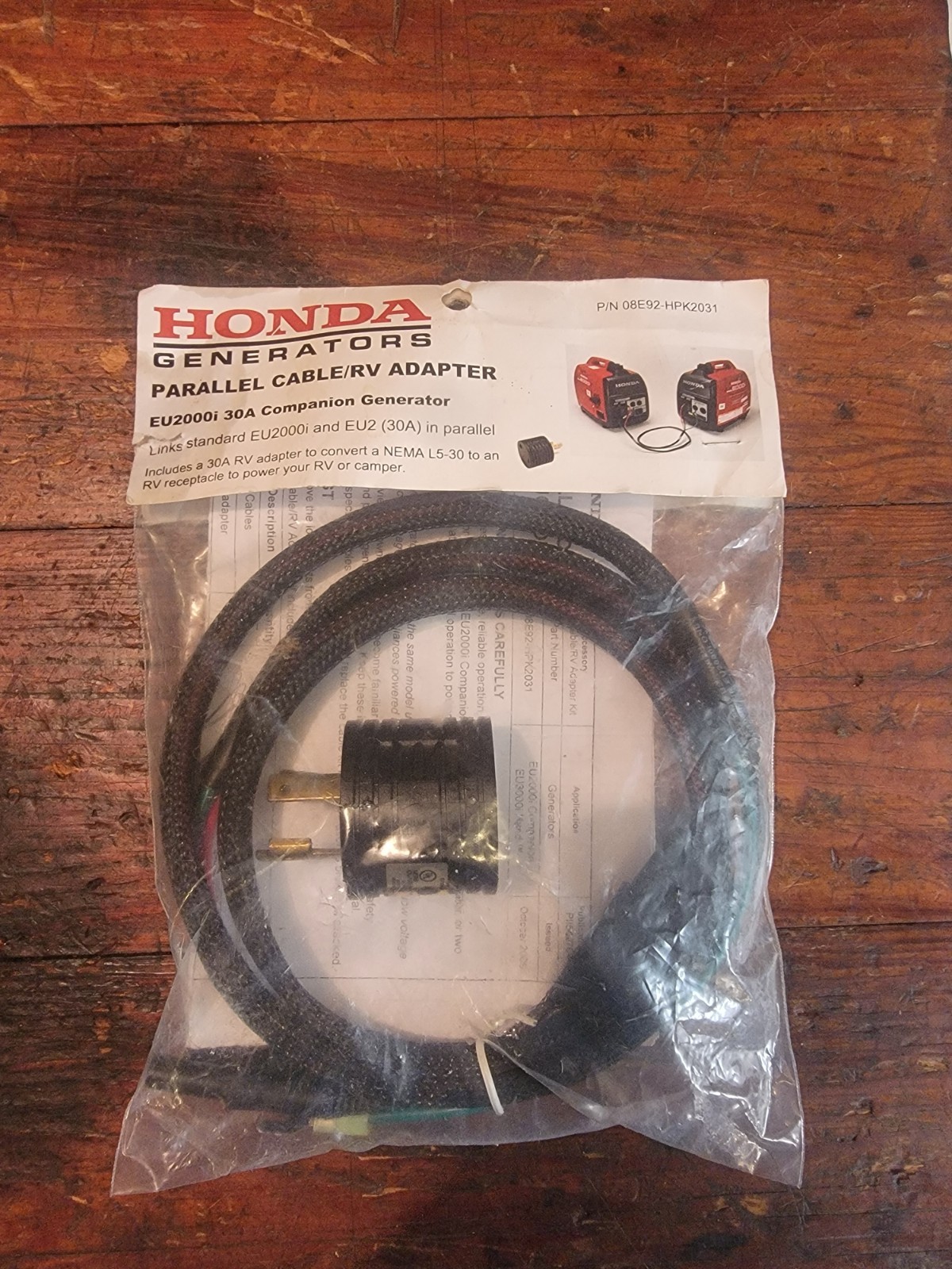 Honda Generator Parallel Cable/RV Adapter