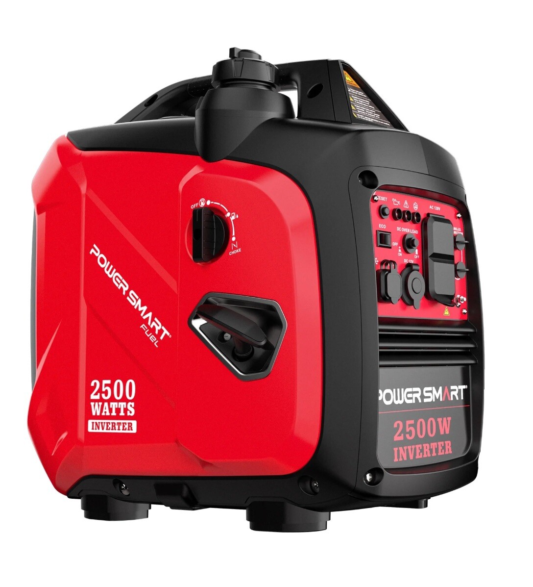 PowerSmart 2500W Portable Inverter Gas Generator Super Quiet Low Oil Shutdown