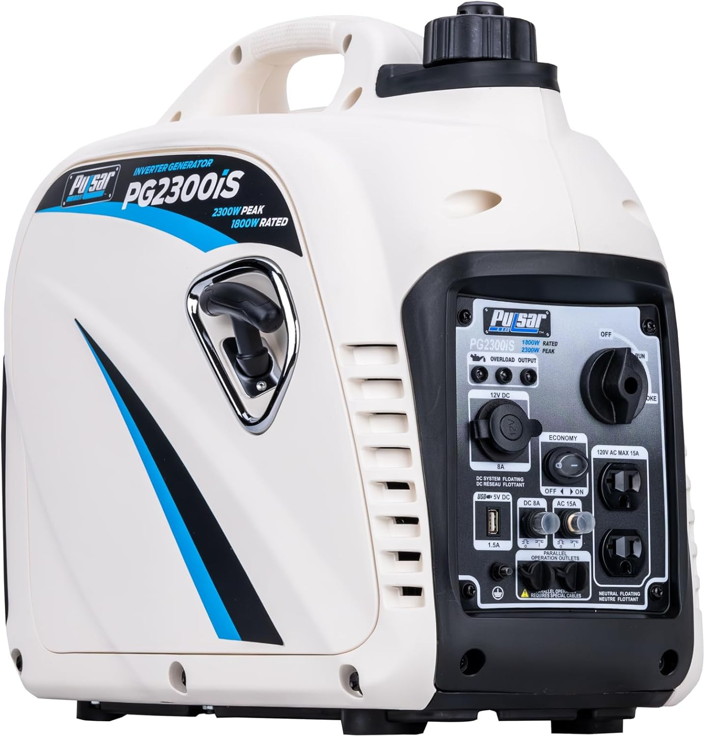 Pg2300Is 2,300W Portable Super Quiet Gas-Powered Inverter Generator with USB Out