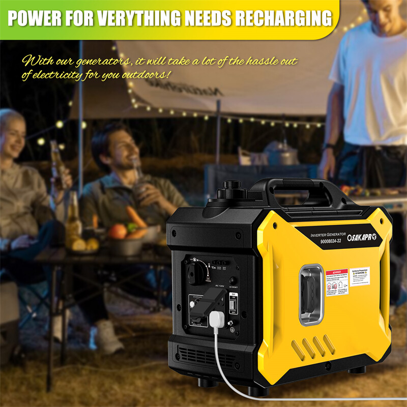 Super Quiet Inverter Generator 2000w Portable Generator EPA Compliant 120V
