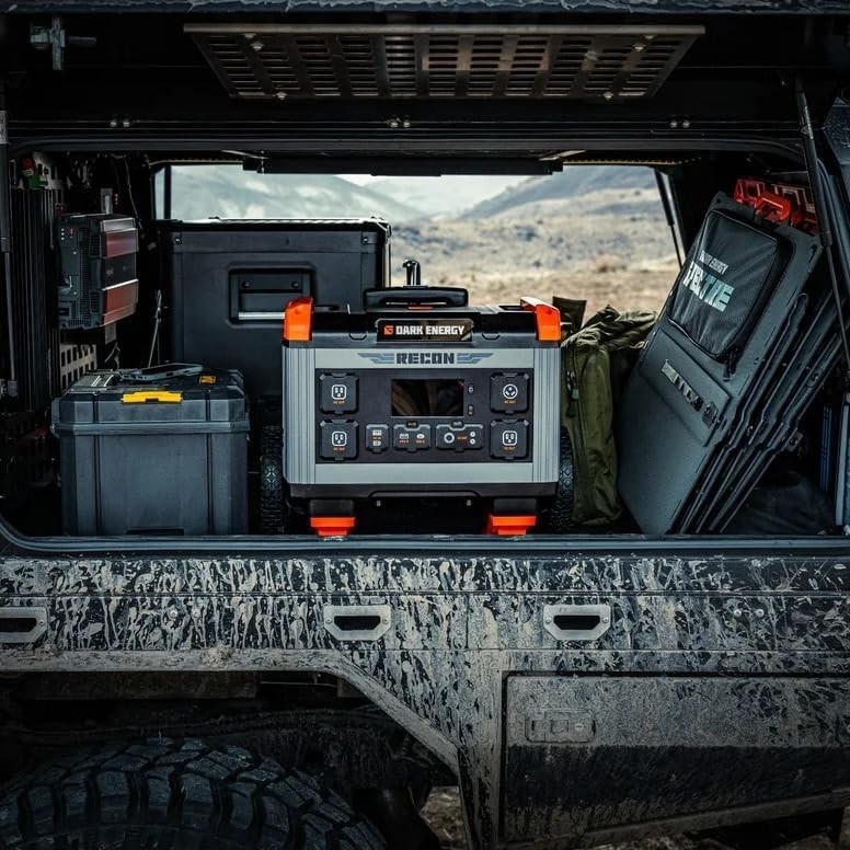 Dark Energy Recon 2000 Portable Power Station for Off-Grid, Camping and More