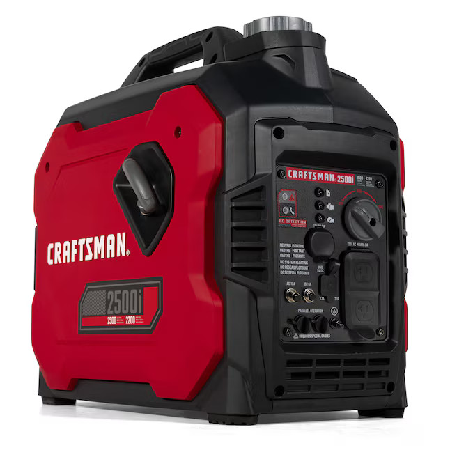 CRAFTSMAN 2500 Watt Single Fuel (Gasoline) Inverter Generator NO SHIP CALIFORNIA