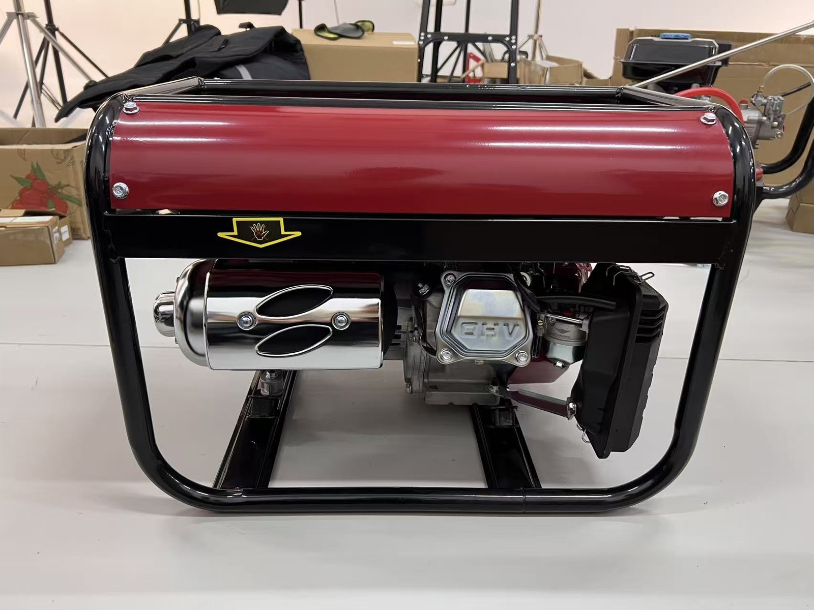 5000W Portable Generator Gas Powered 4 Stroke for Home Backup Construction US
