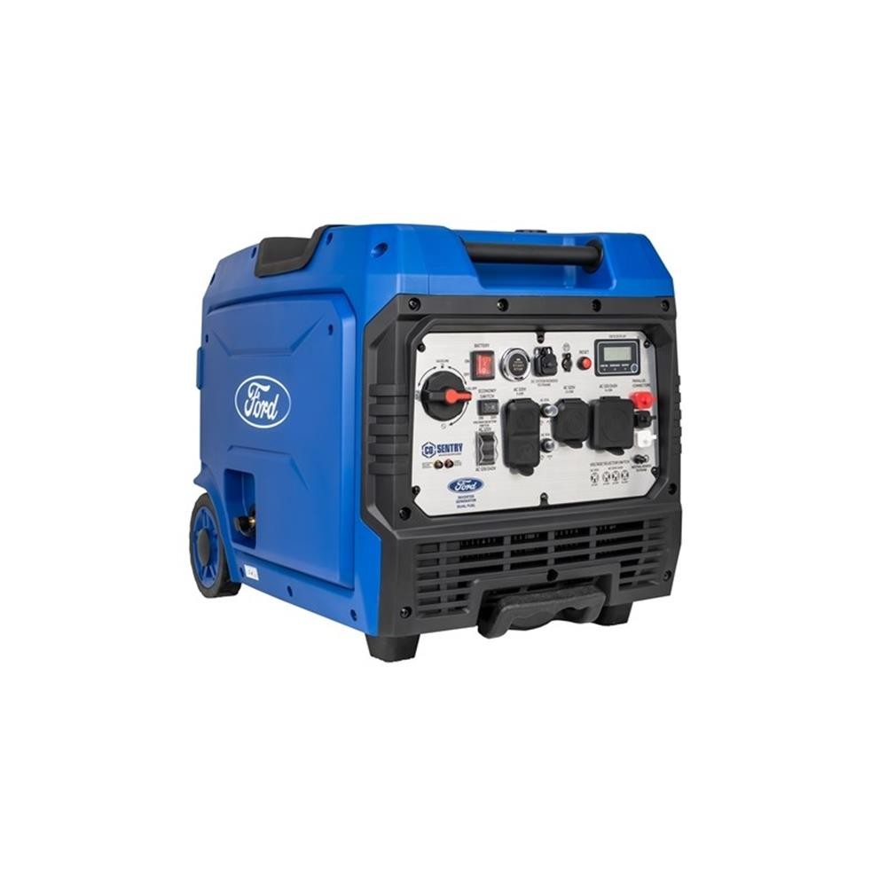 Pemberly Row 7750 Watt Dual Fuel Inverter Generator with Remote Start in Blue
