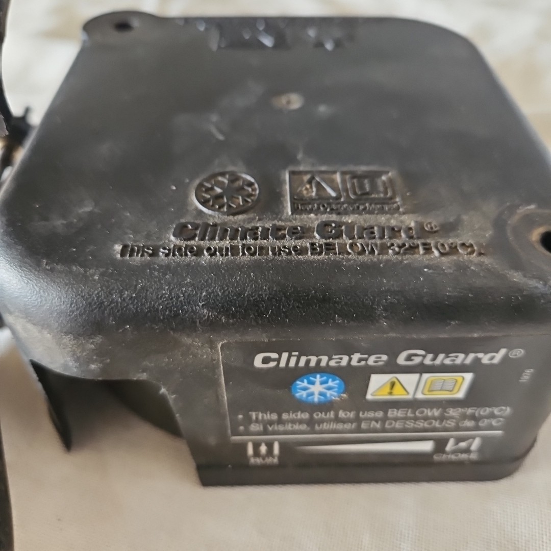 Powermate Generator 5000 Watts With Model Number PMA52550001 Air Filter Guard