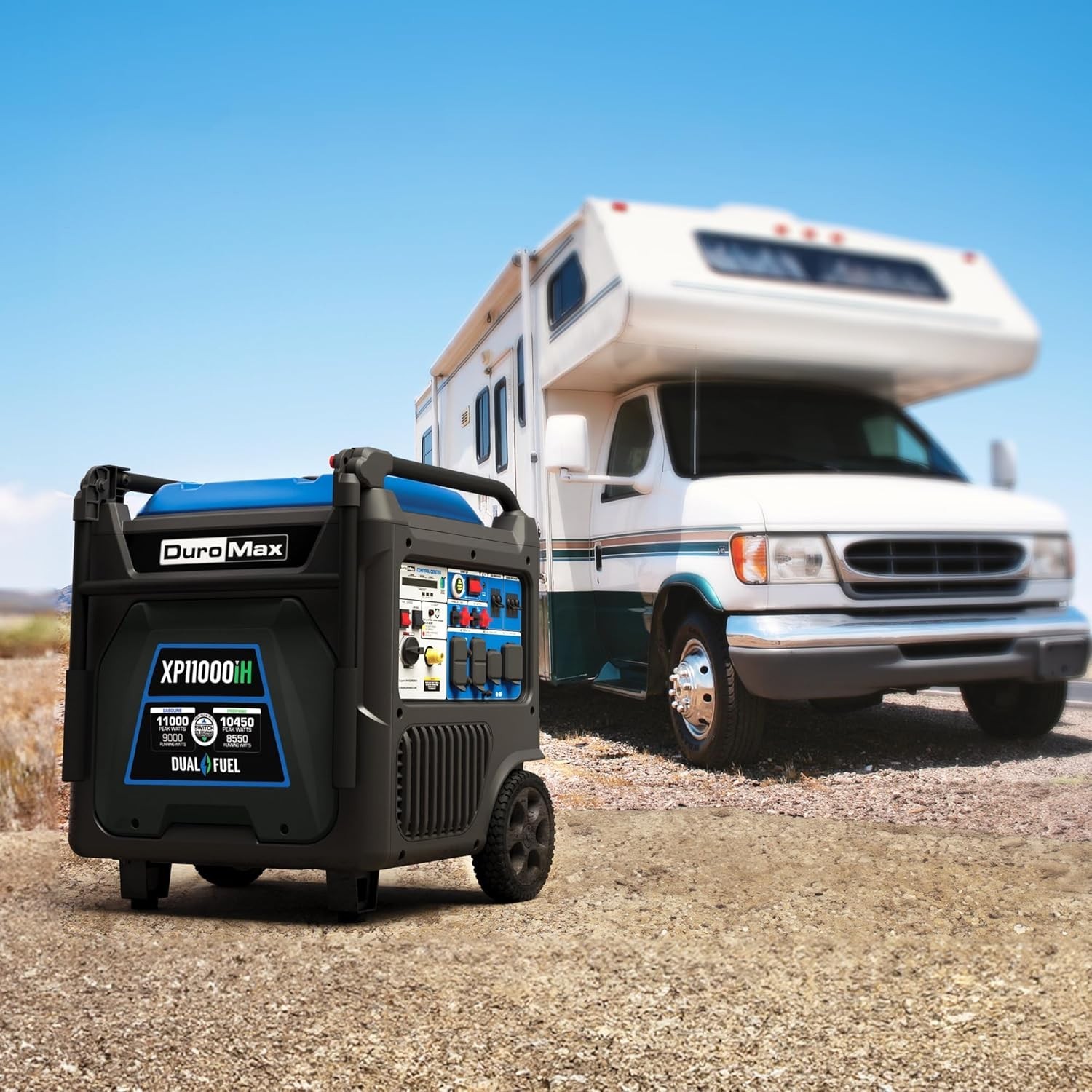 XP11000iH 11,000-Watt Dual Fuel Portable Digital Inverter Generator – Gas & Prop
