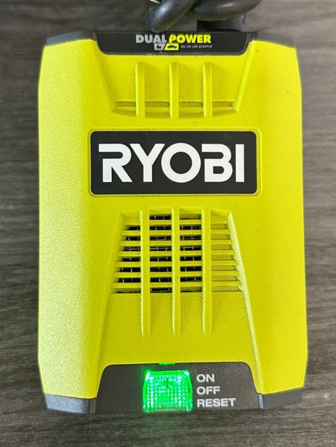 🔋RYOBI 18V 120-Watt 12V Automotive Power Inverter with Dual USB Ports RYi120A