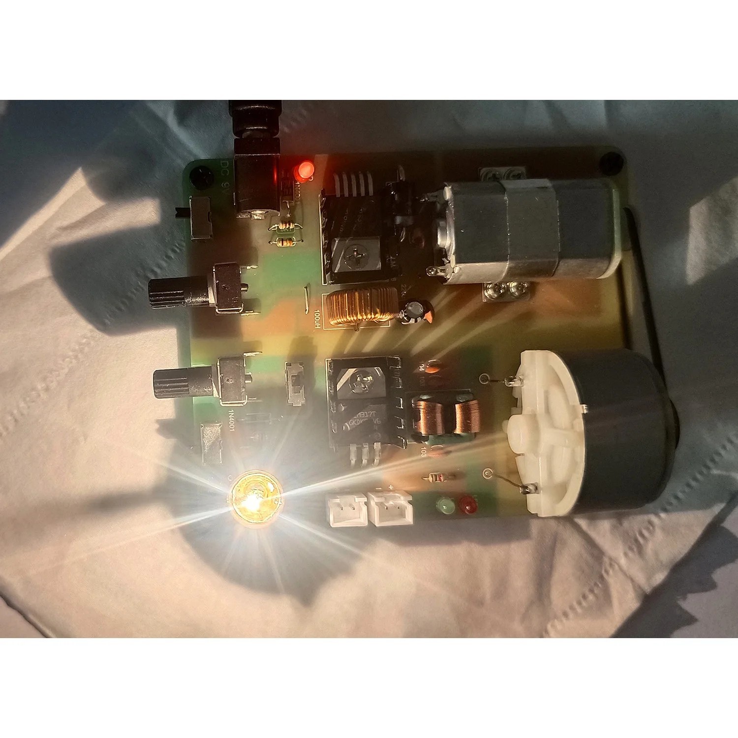 DC/AC Generator Electric Motor Student Generator Power Experimental Energy Model