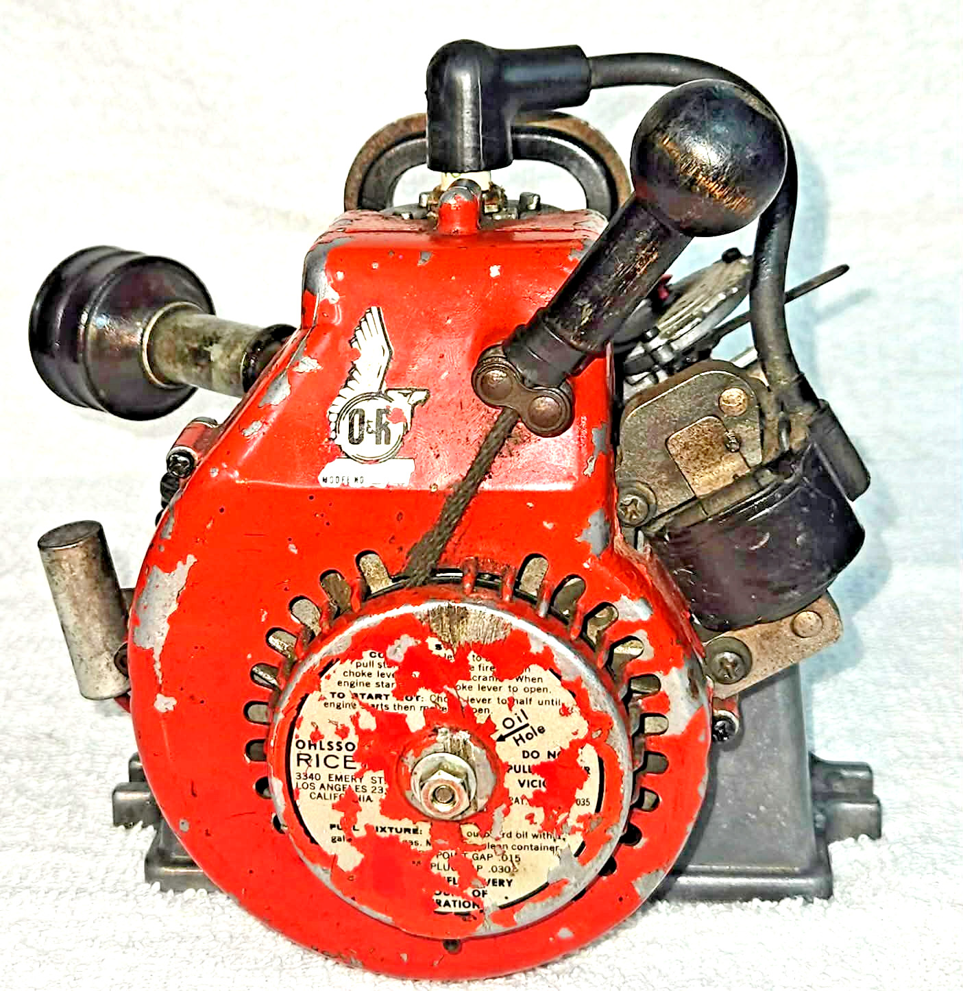 Ohlsson & Rice Tiny Tiger 300 Mini Generator Read Description WATCH Video