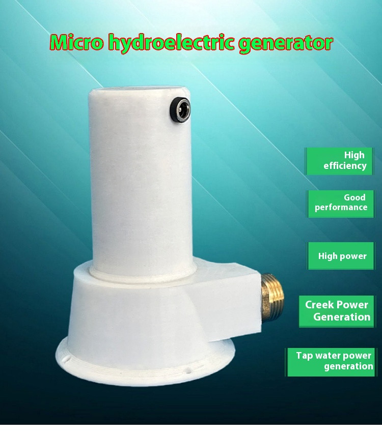 Turbine Water Generator Small Portable Impact Permanent Magnet Brushless