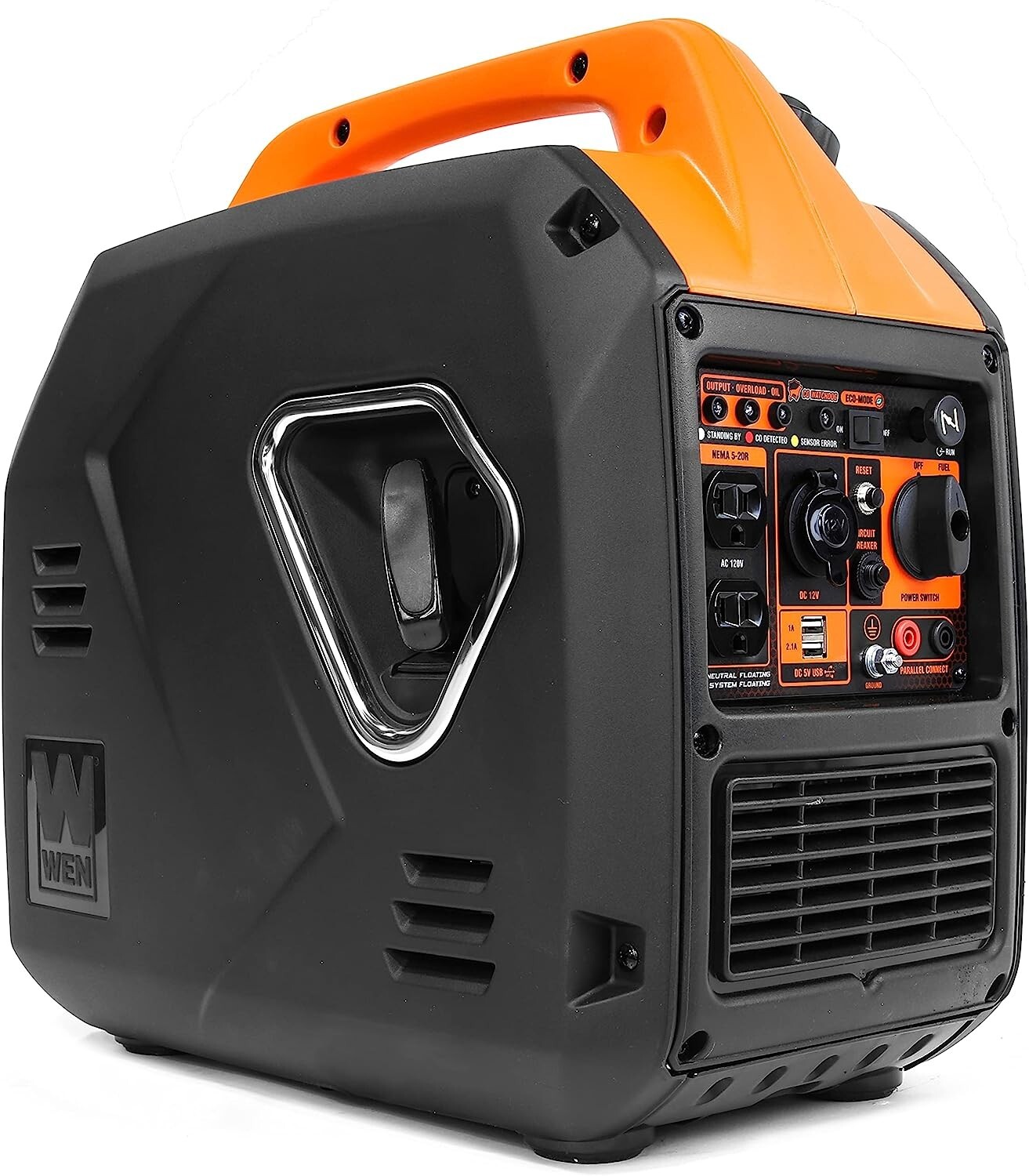WEN 56235iX 2350-Watt Portable Inverter Generator with Fuel Shut Off , CO Sensor