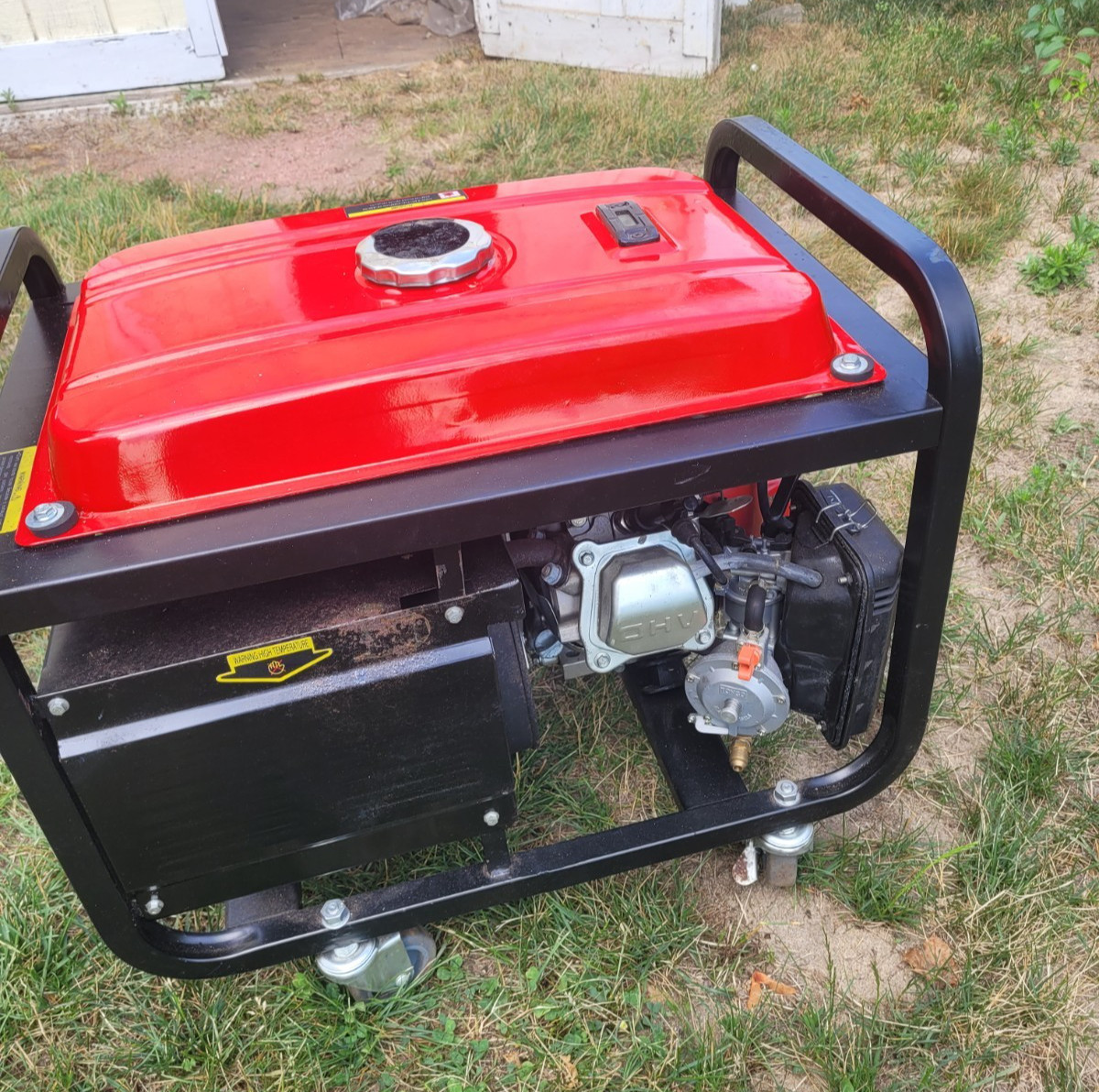Propane Gas Dual Fuel Generator 3500 Watt 6.5HP 120V 240V Nikota 06041