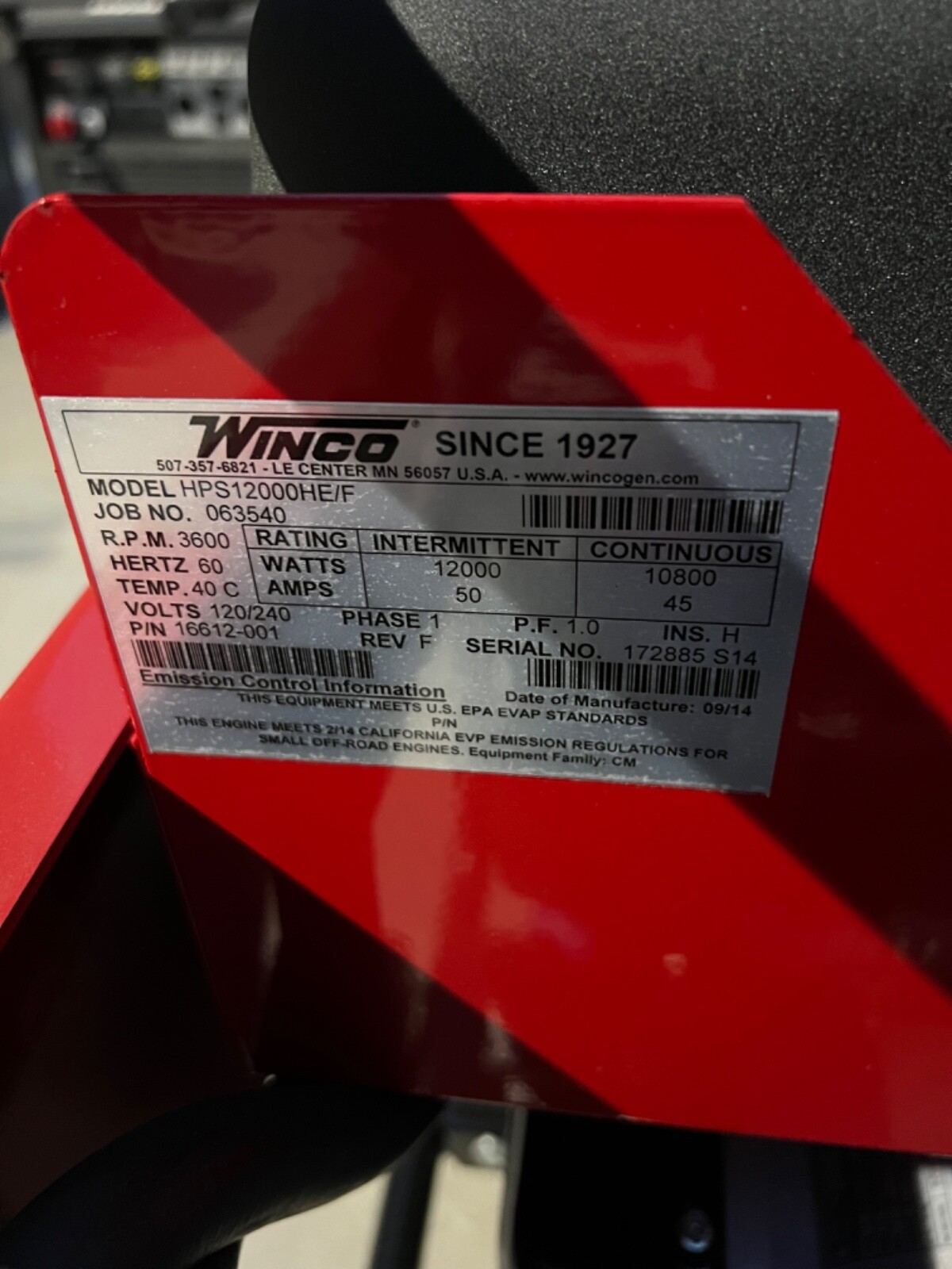 gas generators portable used