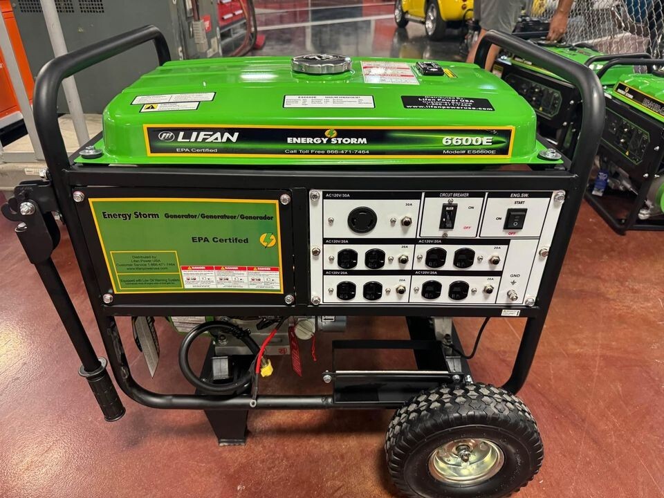 Lifan Energy Storm 6600E Gasoline Generator