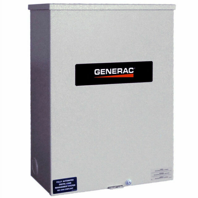 Generac RXSC100A3 120/240-Volt 100-Amp NEMA 3R CUL Smart Transfer Switch
