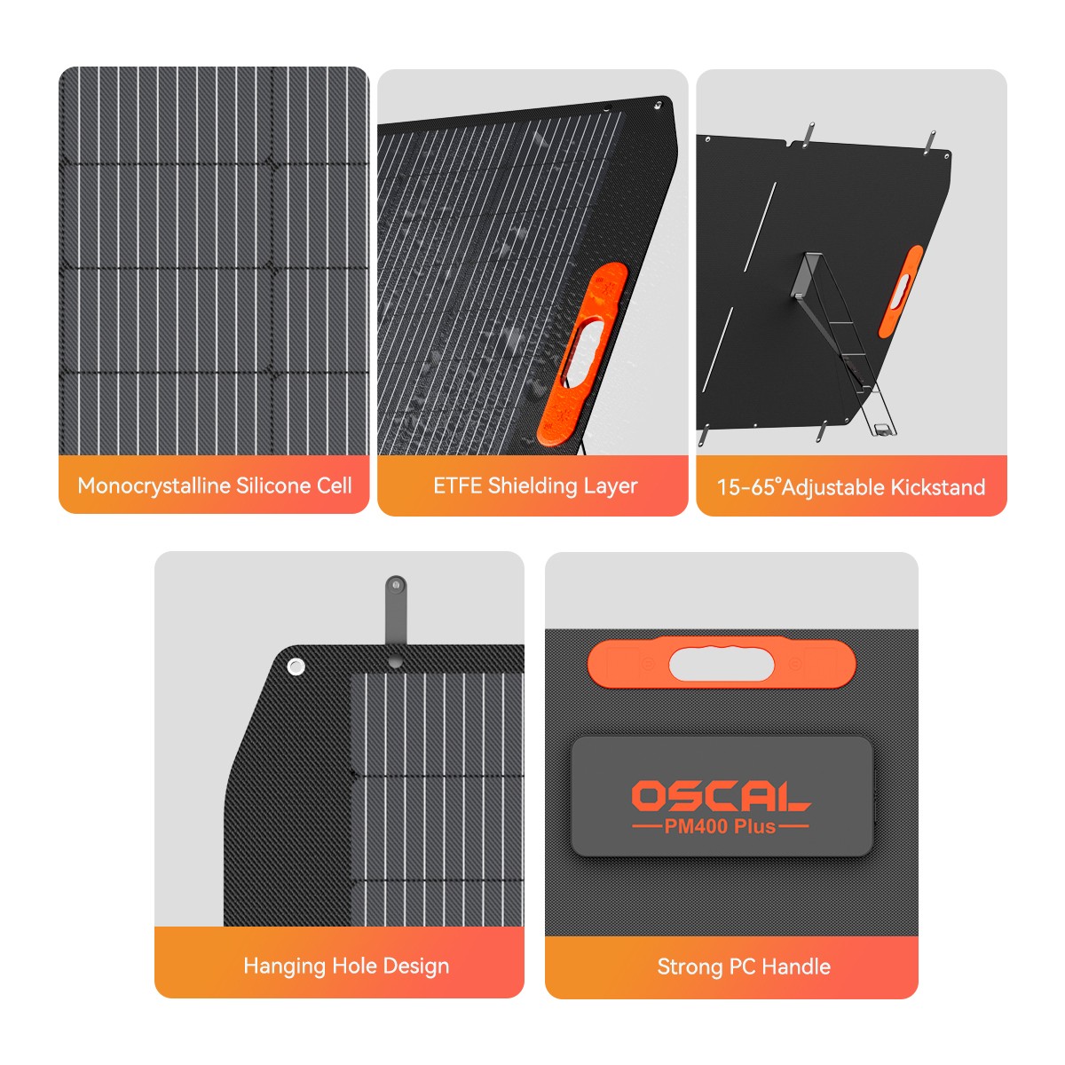 Blackview OSCAL PowerMax 3600W Portable Power Station 3600Wh + 400W Solar Panel