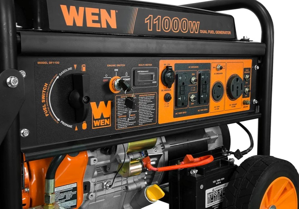 DF1100T-WEN 11,000 Watt 120V/240V DualFuel Portable Generator-Pre-owned-Colorado