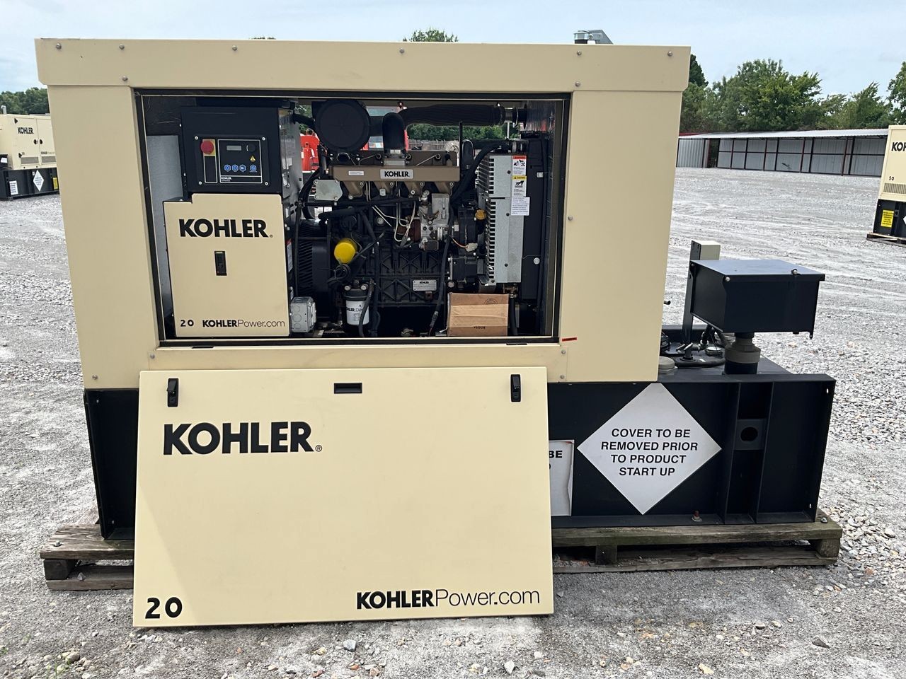 2019 New Surplus 22kW Kohler Diesel Genset
