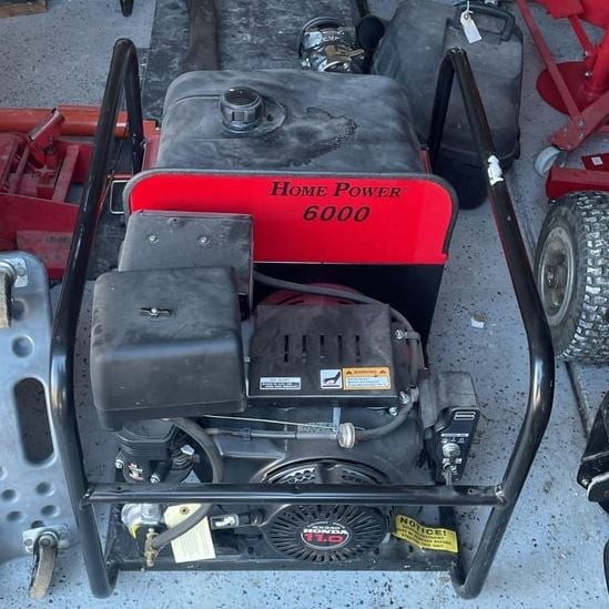 Winco HPS6000HE 6000 Watt Bi-Fuel Portable Generator Honda GX340 Engine