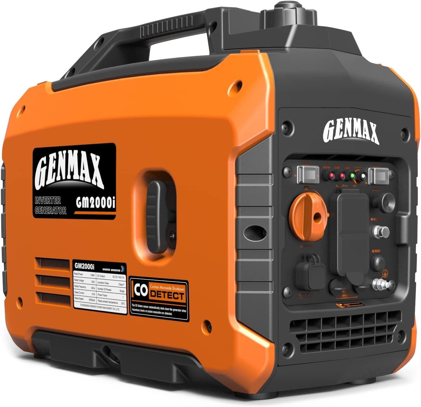 Lightweight 2000W Gas Generator with Eco Mode – Perfect for Camping Trips