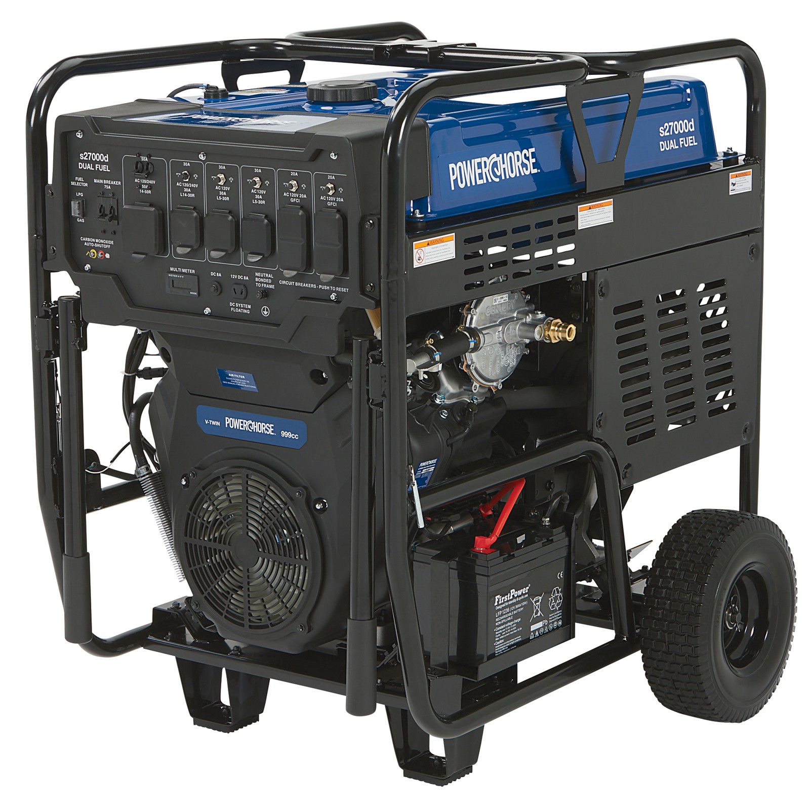 Powerhorse Portable Generator, 27,000 Surge Watts, 18,000 Rated Watts