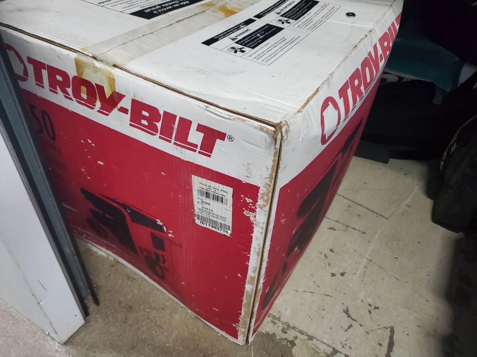 Troy-Bilt 5550 Watt Generator 10 HP – New in Box – Freeport, NY Pickup Only