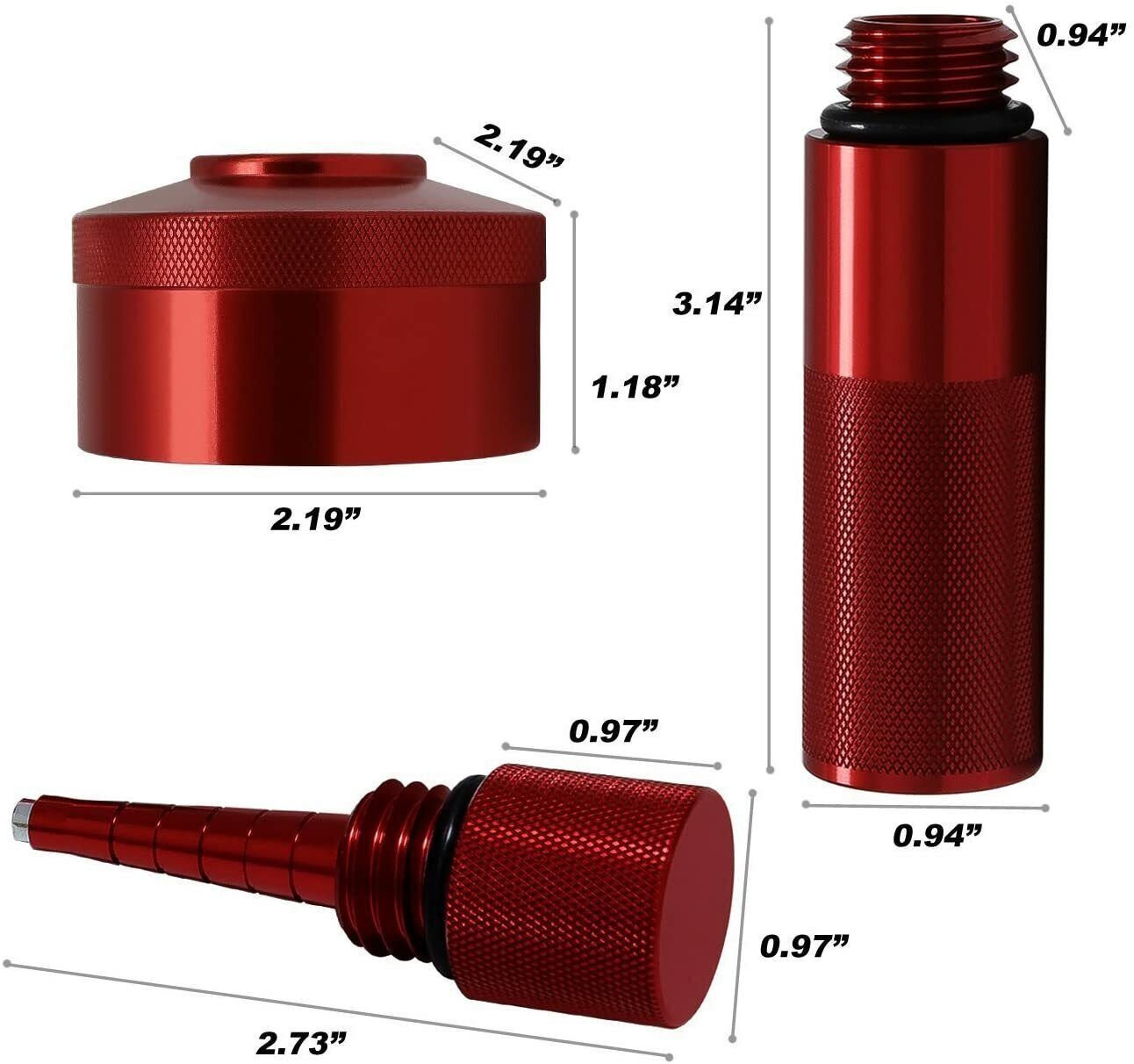 Extended Run Gas Cap Oil Funnel Magnetic Dipstick for Honda EU2000i Generator❤