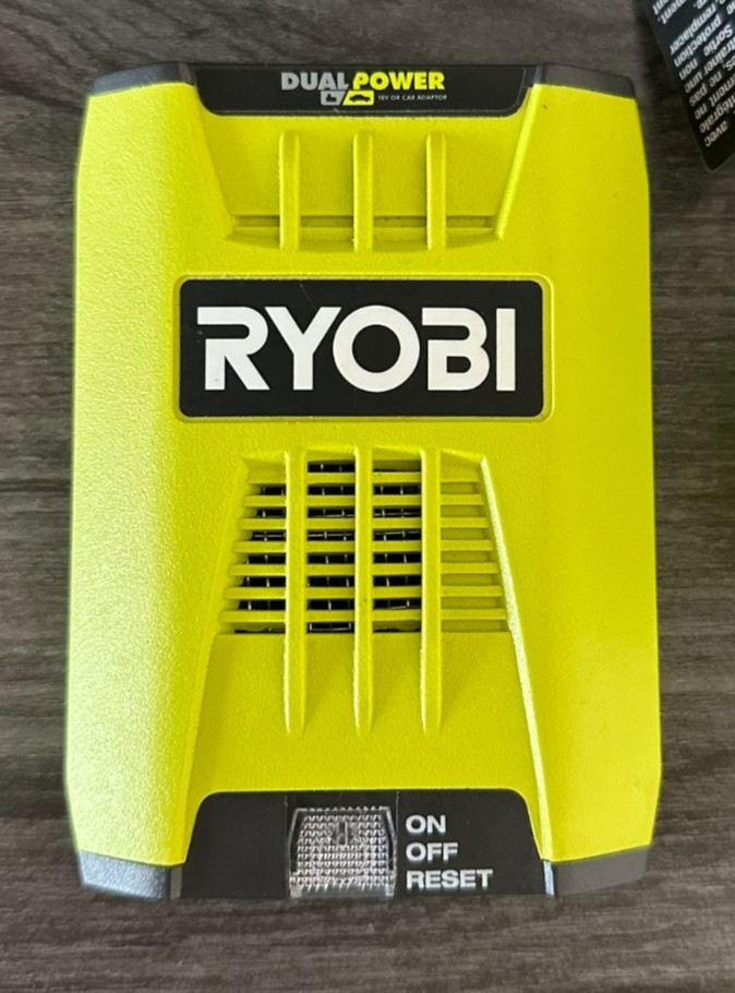 🔋RYOBI 18V 120-Watt 12V Automotive Power Inverter with Dual USB Ports RYi120A