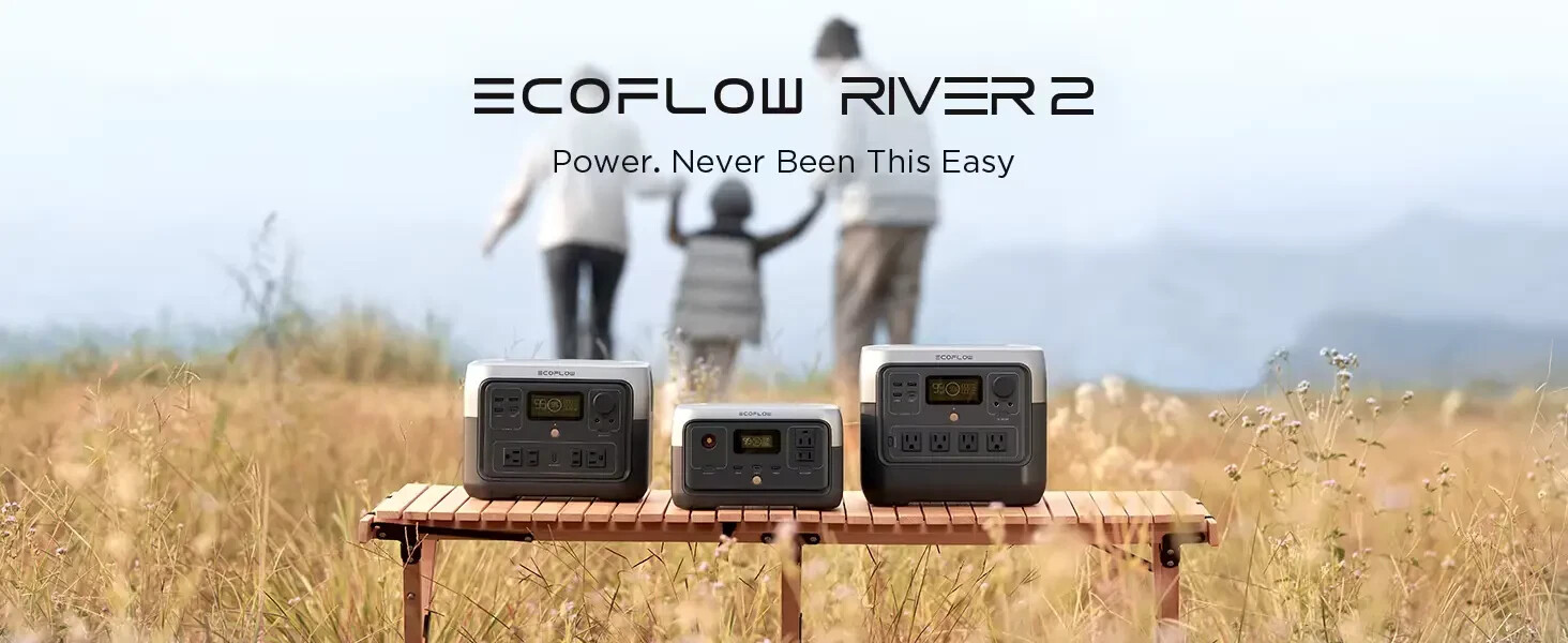 NEW EcoFlow RIVER 2 Portable Power Station 243Wh Generator (READ DESCRIPTION)