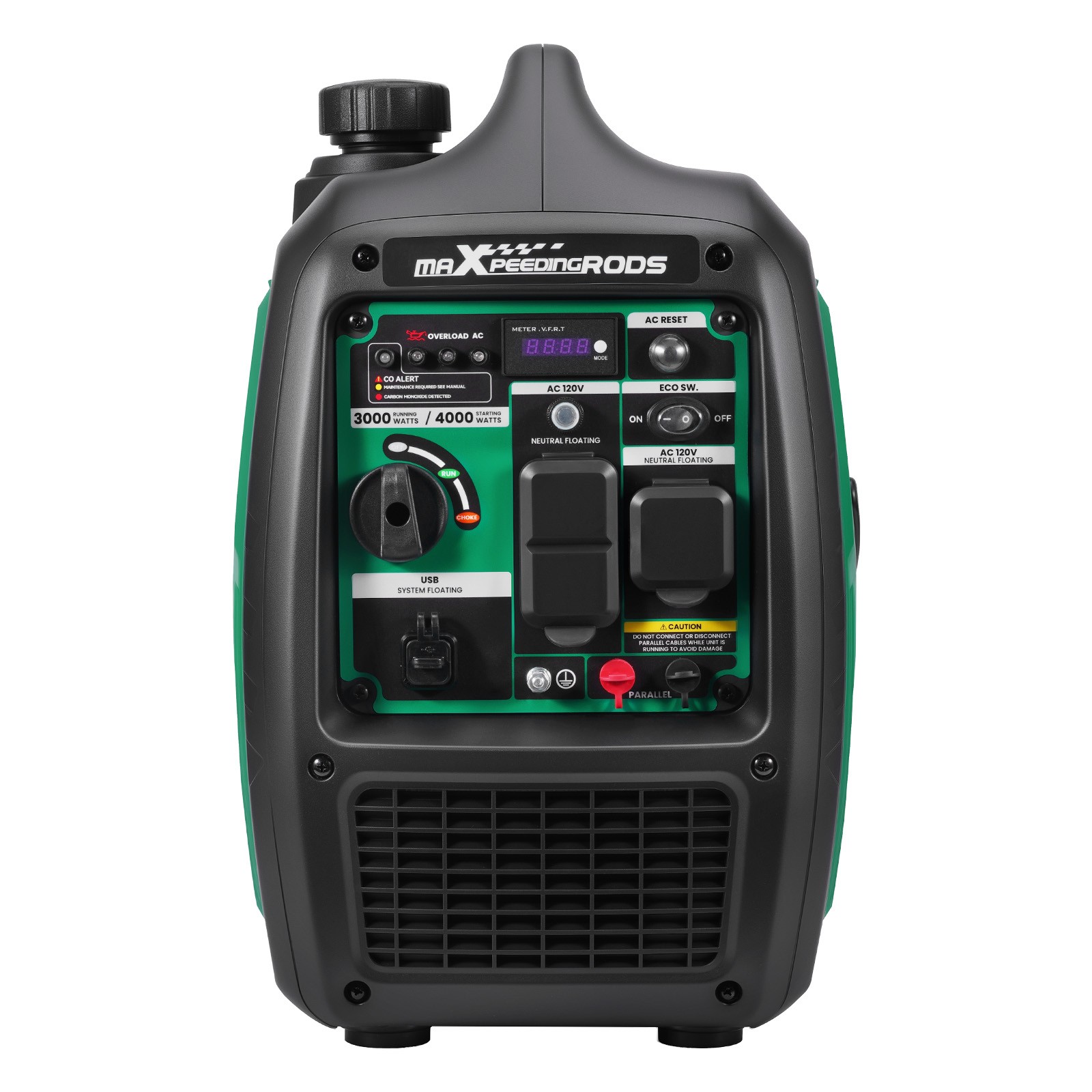 4KW Quiet Inverter Generator 60dB Recoil Start Compact for Camping Festivals
