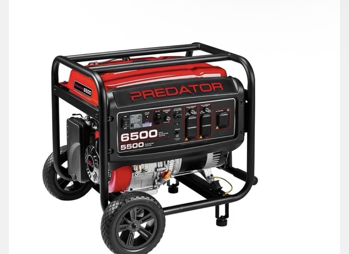 6500 Watt Inverter Generator 4-Stroke Engine Gas LPG 11L Remote Start Quiet 60Hz