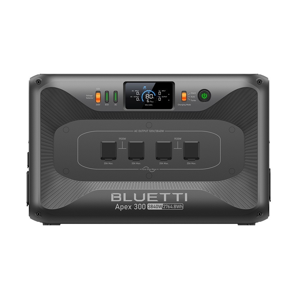 BLUETTI Apex 300+Hub D1 2764Wh LFP Portable Power Station Generator for RV