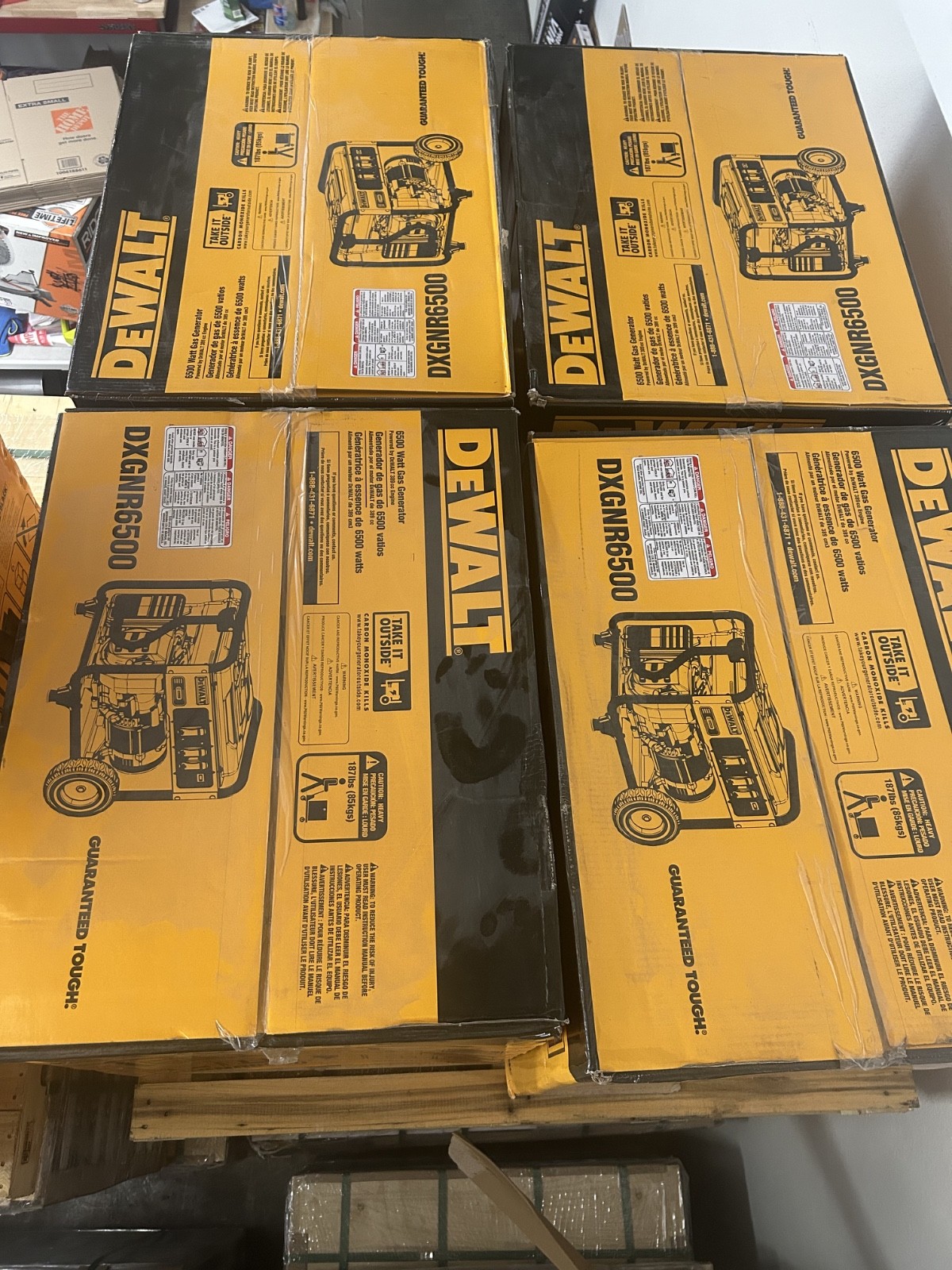 Dewalt Generators 8000W And 6500W Brand New With Warranty DXGNR6500 DXGNR8000