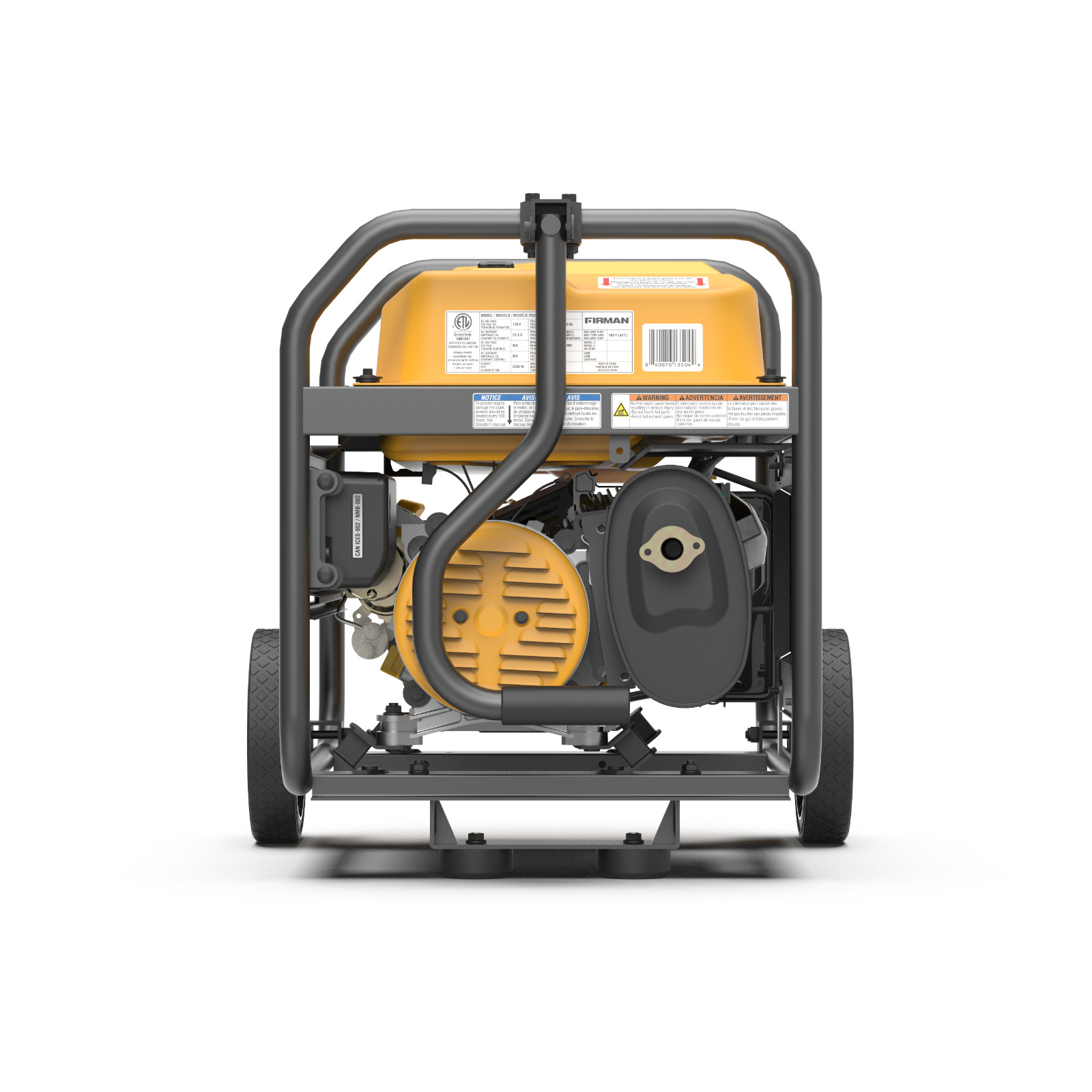 FIRMAN P03504F Refurbished 4450W Gas Portable Generator With CO Alert