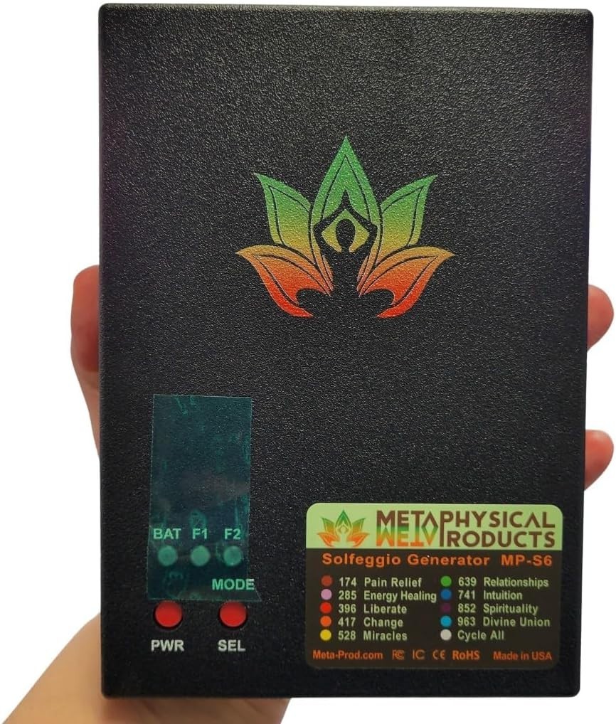 Solfeggio Generator 9 Frequencies Portable Healing Tones for Wellness and Int…