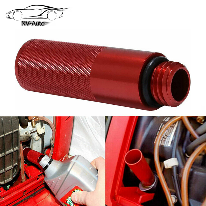 Aluminum Mess Free Oil Change Funnel For Honda EU2000i EU3000 Generator Red
