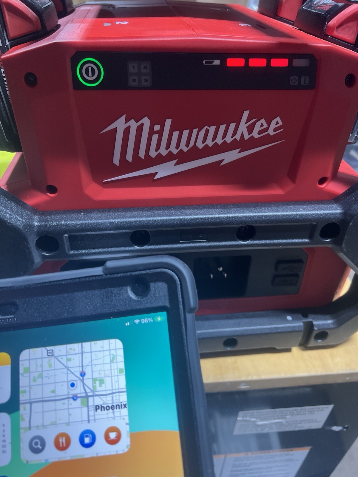 Milwaukee 2845-20 M18 CARRY-ON 3600W/1800W Power Supply