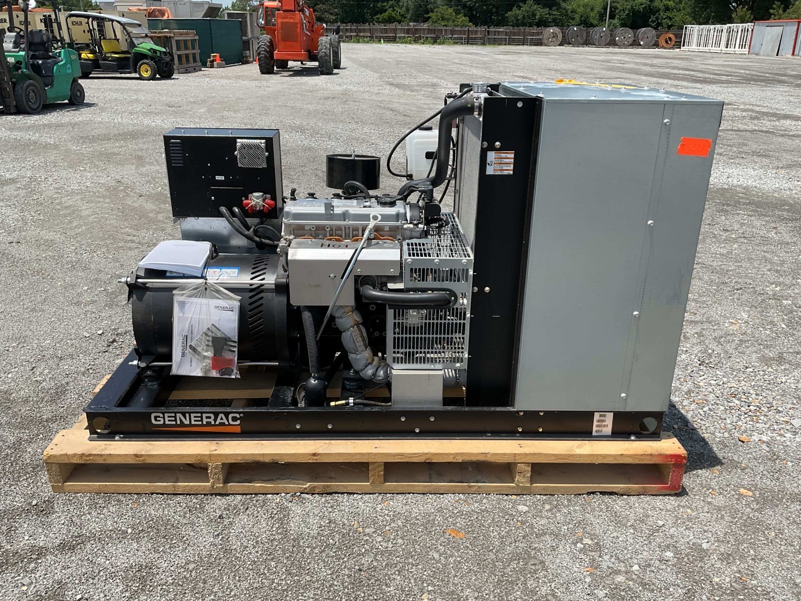 2021 New Surplus 25kW Generac NG Generator