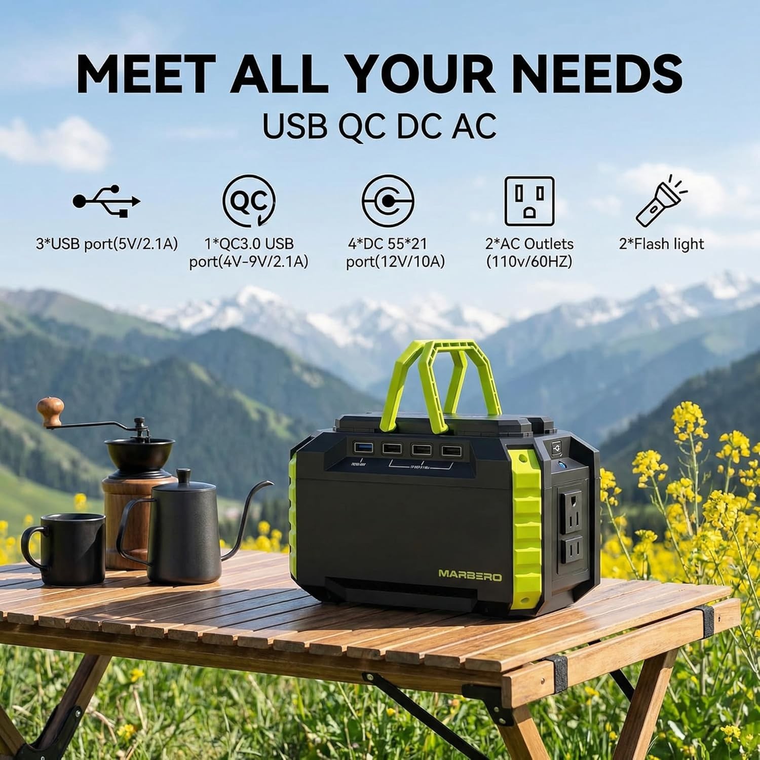 Portable Power Station 150Wh ‎M270/100W/150WH, M270 150WH 100W